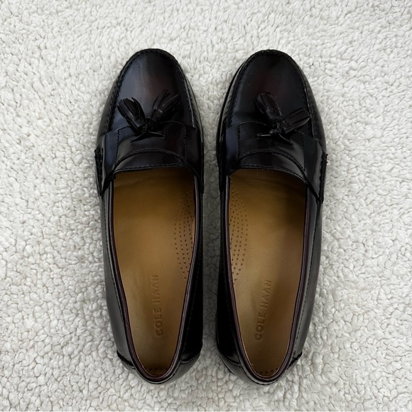 Cole Haan Pinch Tassel Leather l Loafers Men Size 11 D - Picture 5 of 12